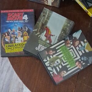 Scary Movie 4, Joker, and Beetlejuice DVD Set